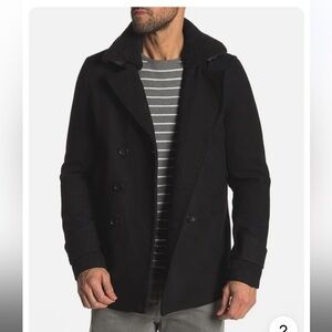 NWT SLATE & STONE Nordstrom FAUX SHERLING Men’s XL Peacoat Stephen